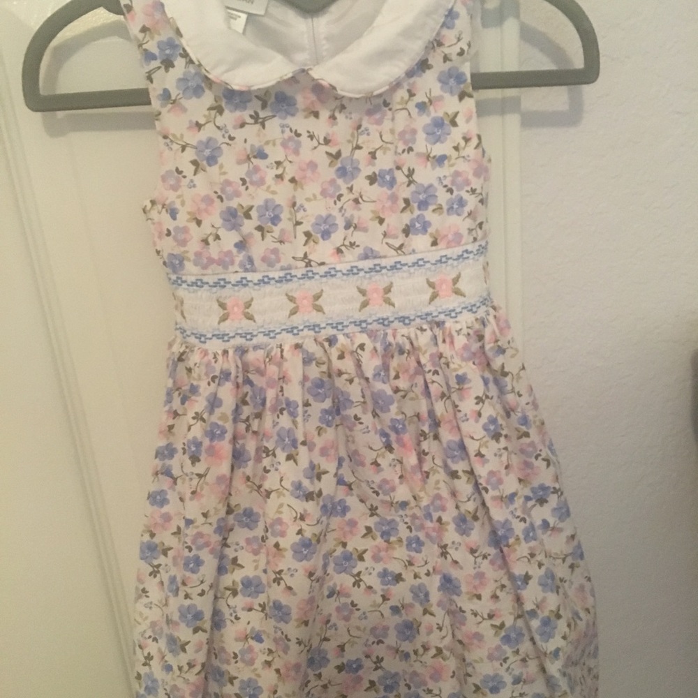 Bonnie Jean smocked spring dress 2t